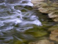 Stromschnelle in der Prien